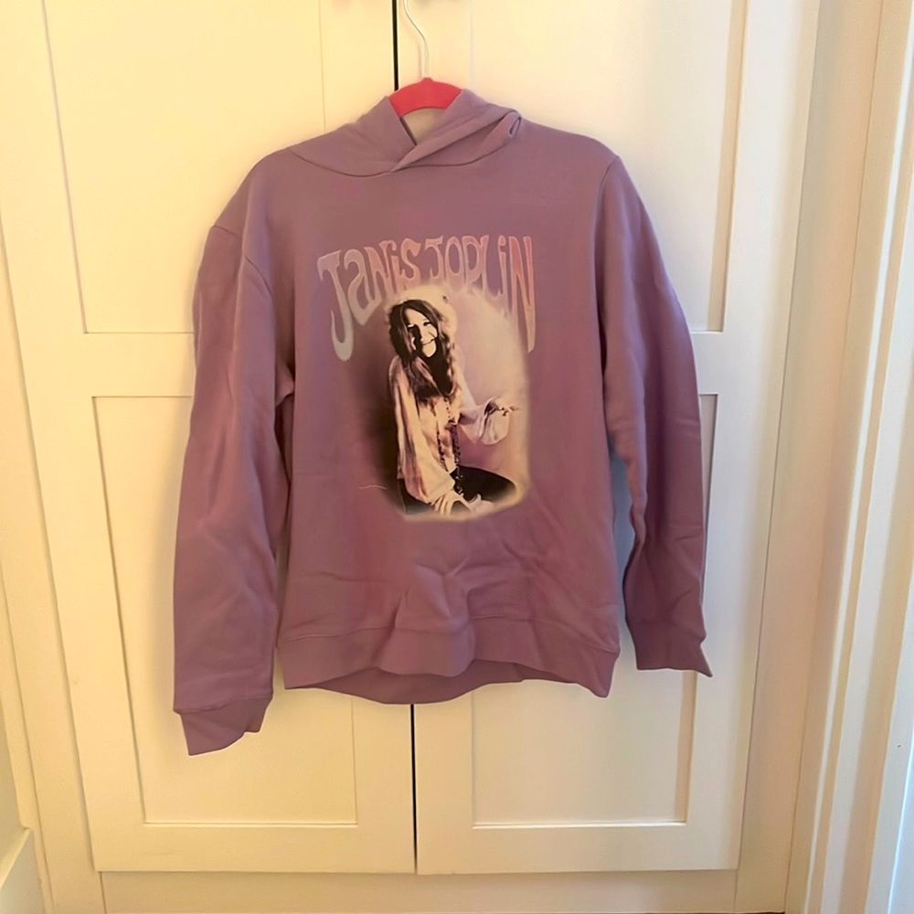 Soft, purple hoodie r